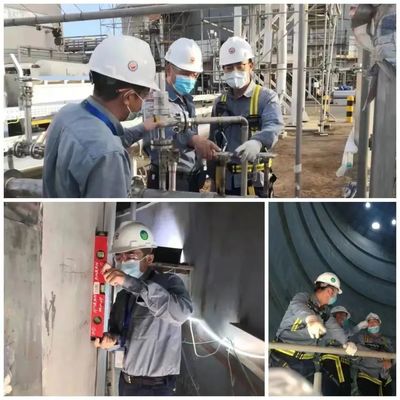 寰球工程海外項目告捷 普通機械設(shè)備安裝服務(wù)順利實現(xiàn)機械竣工